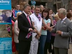 Prince Charles visits renovated Victorian pottery site News Clip