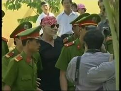 UK singer to be deported after release ADDS police car leaving prison News Clip