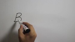 Hand writing a 'Buy me' message on a white board using a black marker Stock Footage