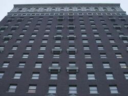MS Shot of brick city building / Tulsa, Oklahoma, United States Stock Footage