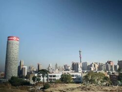General Views Around Johannesburg Stock Footage