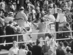 Joan Baez performing at the March on Washington Stock Footage