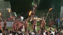 Ceremony heralds end of era in ancient Mayans' calendar News Clip