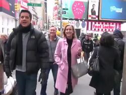 Josh Elliott, Sam Champion and Lara Spencer in Tim Stock Footage