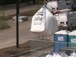Rooftop produce: Whole Foods Market gardening expe Stock Footage