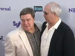 John Goodman, Chevy Chase at the NBC Universal Press Tour All-Star Party at Los Angeles CA. (Footage by WireImage Video/Getty Images Entertainment Video) Stock Footage