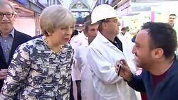 Theresa May on the campaign trail on the final day of campaigning before the General Election News Clip