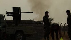 Peshmerga Fighters and Iraqi Military in Northern Iraq, Part of Offensive to Recapture Mosul from Daesh News Clip