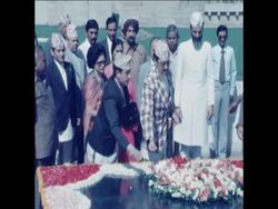 SYND 24 9 79 KING BIRENDRA AND QUEEN AISHWARYA OF NEPAL IN NEW DELHI News Clip