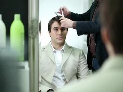 Haircut Stock Footage