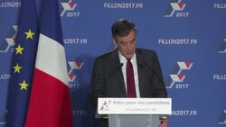 Fillon holds rally ahead of second primary News Clip