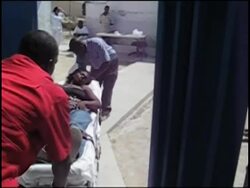 Survivors of Haitian boat sinking, hospital shots News Clip