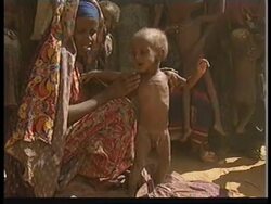 ETHIOPIA: BUR KAYER: FAMINE - BABIES DYING News Clip