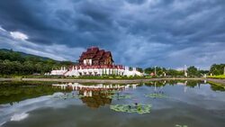 Royal Flora Expo, Chiang Mai, Thailand. Stock Footage