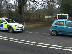 Police Outside Berezovsky Residence in Berkshire News Clip