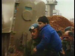 Bosnia - Evacuation News Clip