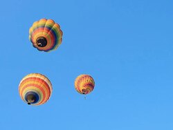 Hot Air Balloon Taking Off Stock Footage