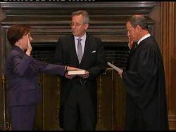 NEW Elena Kagan sworn in at Supreme Court News Clip