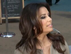 Eva Longoria at the Pepsi NEXT event Stock Footage