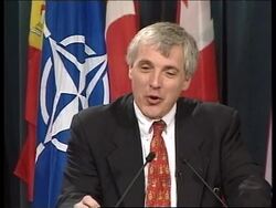 BELGIUM: NATO KOSOVO CRISIS PRESS BRIEFING News Clip