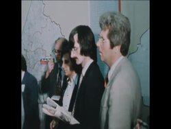 SYND 18 5 76 WALLACE SPEAKING AT NEWS CONFERENCE IN MARYLAND News Clip