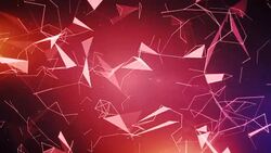 Red Geometric Triangles (Loopable) Stock Footage