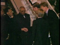 UK: PRINCE CHARLES &amp; PRINCE HARRY LEAVE FOR SOUTH AFRICA TOUR News Clip