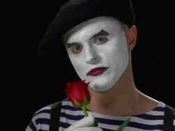 Mime Rose Love - Close Up Stock Footage