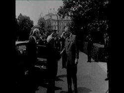 SYND 10 5 68 US PRESIDENT JOHNSON MEETS PRIME MINISTER OF MAURITIUS IN WASHINGTON DC Instructional Video