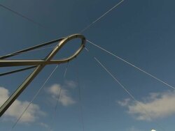 MS POV TU TD View inside of river boat on Sao Roques waterway / Aveiro, Portugal Stock Footage