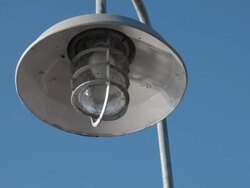 Under reflector Stock Footage