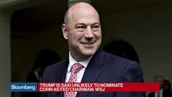 Trump Is Said Unlikely to Nominate Cohn as Fed Chair: WSJ News Clip