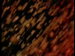 Red space effects, asteroid shower Stock Footage