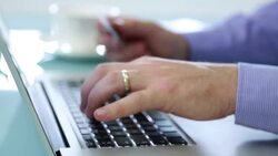 Online Shopping... Stock Footage