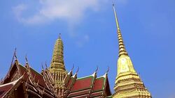 wat phra kaew Stock Footage
