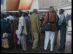CONGO: THOUSANDS OF REFUGEES RETURN FROM KINSHASA News Clip