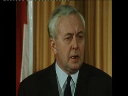 SYND 26/1/70 HAROLD WILSON ARRIVES IN CANADA News Clip
