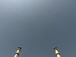 CU Main entrance / Sikandra, Agra, India Stock Footage