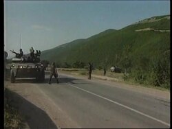 MACEDONIA: KOSOVO: SERB WITHDRAWAL MEETING - LATEST News Clip