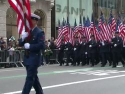 St. Patrick's Day Parade Stock Footage