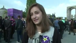 VOICED : Canonizacion masiva de la Iglesia armenia News Clip