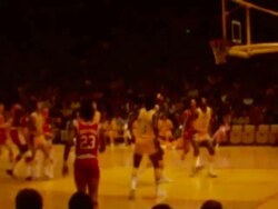 Lakers Vintage Color Film Stock Footage