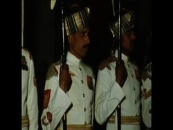 SYND 1-11-72 EAST GERMAN AMBASSADOR PRESENTS HIS CREDENTIALS News Clip