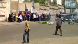 Police use teargas to disperse pro-Morsi female students News Clip