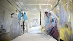 CLEAN : London Hospital prepares for Ebola infected patient News Clip