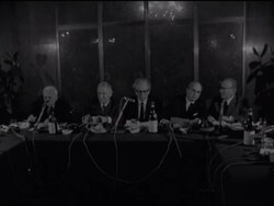 SYND 5/1/69 WORLD JEWISH COUNCIL MEETING News Clip