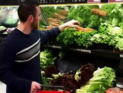 Shopping for Food Stock Footage