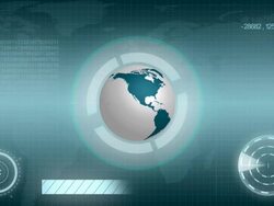 Futuristic Screen Stock Footage