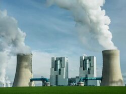 Coal Fired Power Station Stock Footage