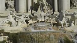 Fontana di Trevi Stock Footage